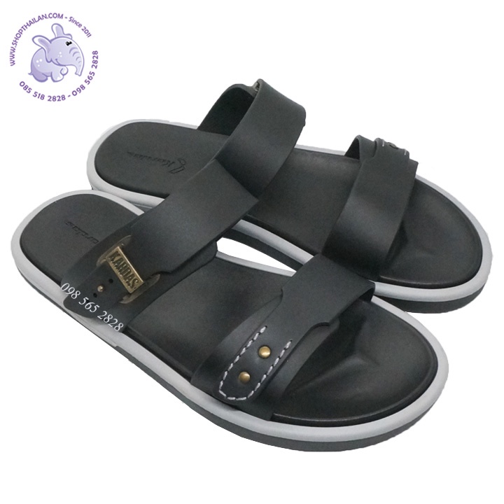 Dép nam Thái Lan Kardas street 4.0 (size 6-9)quai nhựa mềm có khóa kim loại, đế lót nhựa mềm, đế ngoài nhựa cứng cấu tạo
