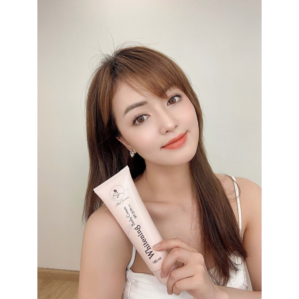 Kem dưỡng toàn thân MiniGarden Whitening Body Cream SPF 25 PA ++ dưỡng làn da sáng hồng PV1007