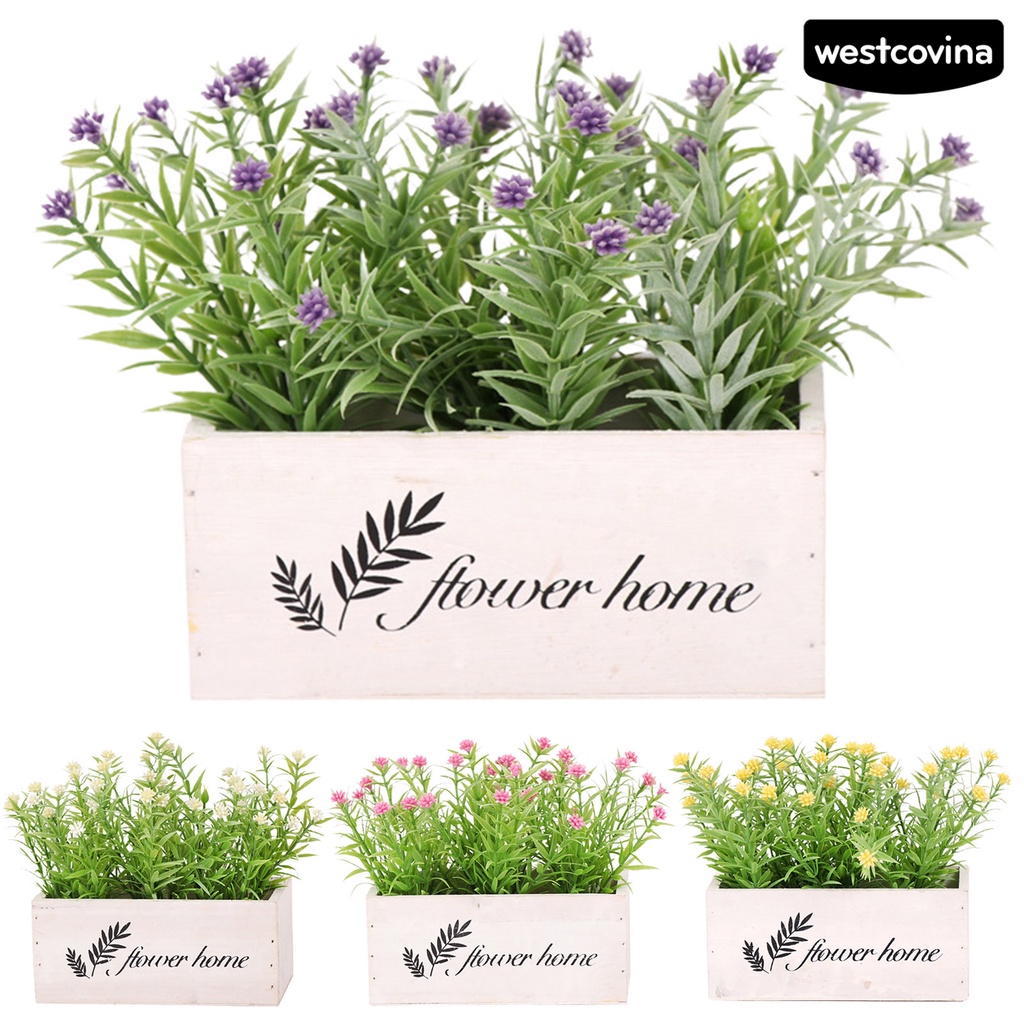 [WEST]⚘Chậu Cây Bonsai Nhân Tạo Dễ Chăm Sóc Dùng Để Trang Trí Vườn