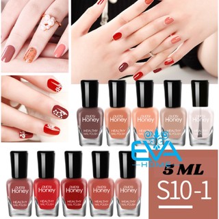 Set 10 Chai Sơn Móng Tay Dạng Lột Oulisi Honey S10-1 / Hộp 10 Màu Sơn Dạng Gel Lột Mini 5ml S10-1 Oulisi