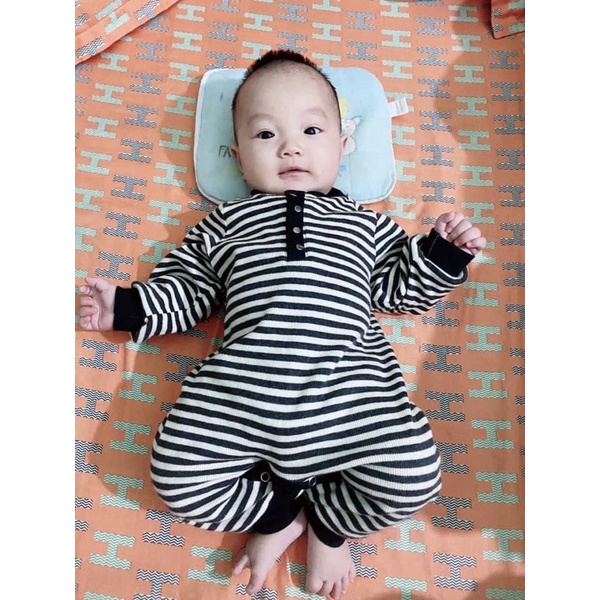 set áo len kẻ bé trai ranglan túi ngực phong cách Korea