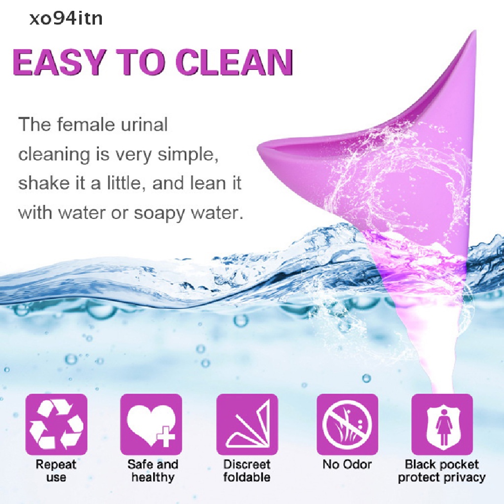 Tn Dụng Cụ Đi Tiểu Có Phễu Nhỏ Gọn Cho Nữ Và Phụ Nữ Mang Đi Du Lịch Cắm Trại Uk n