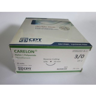Chỉ phẫu thuật không tiêu cpt carelon nylon