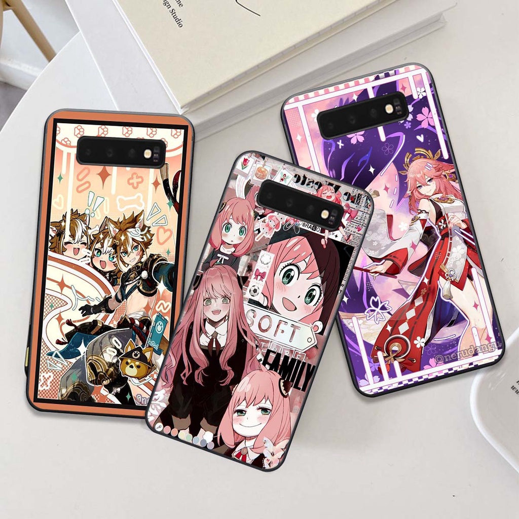 Ốp Samsung S10 / S10 5G / S10 Plus / S10+ bộ hình anime siêu cute, siêu đáng yêu