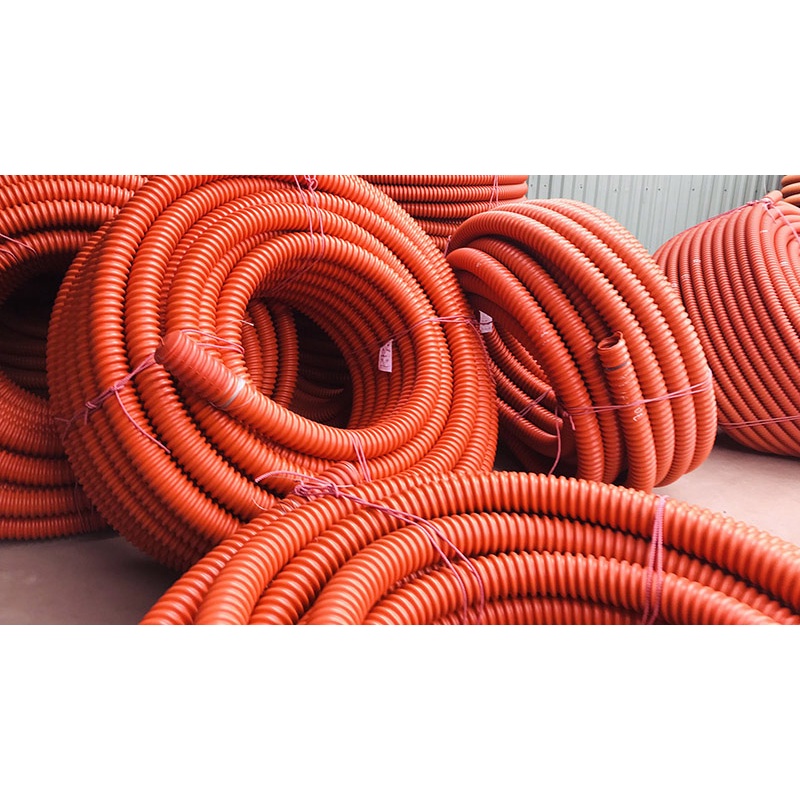 Ống  sun màu cam, ống ruột gà D50/65