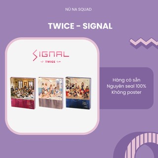 Bộ album twice - signal