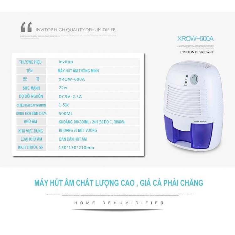 Máy Hút Ẩm Mini KAW Dehumidifier - BẢO HÀNH CHÍNH HÃNG | BigBuy360 - bigbuy360.vn