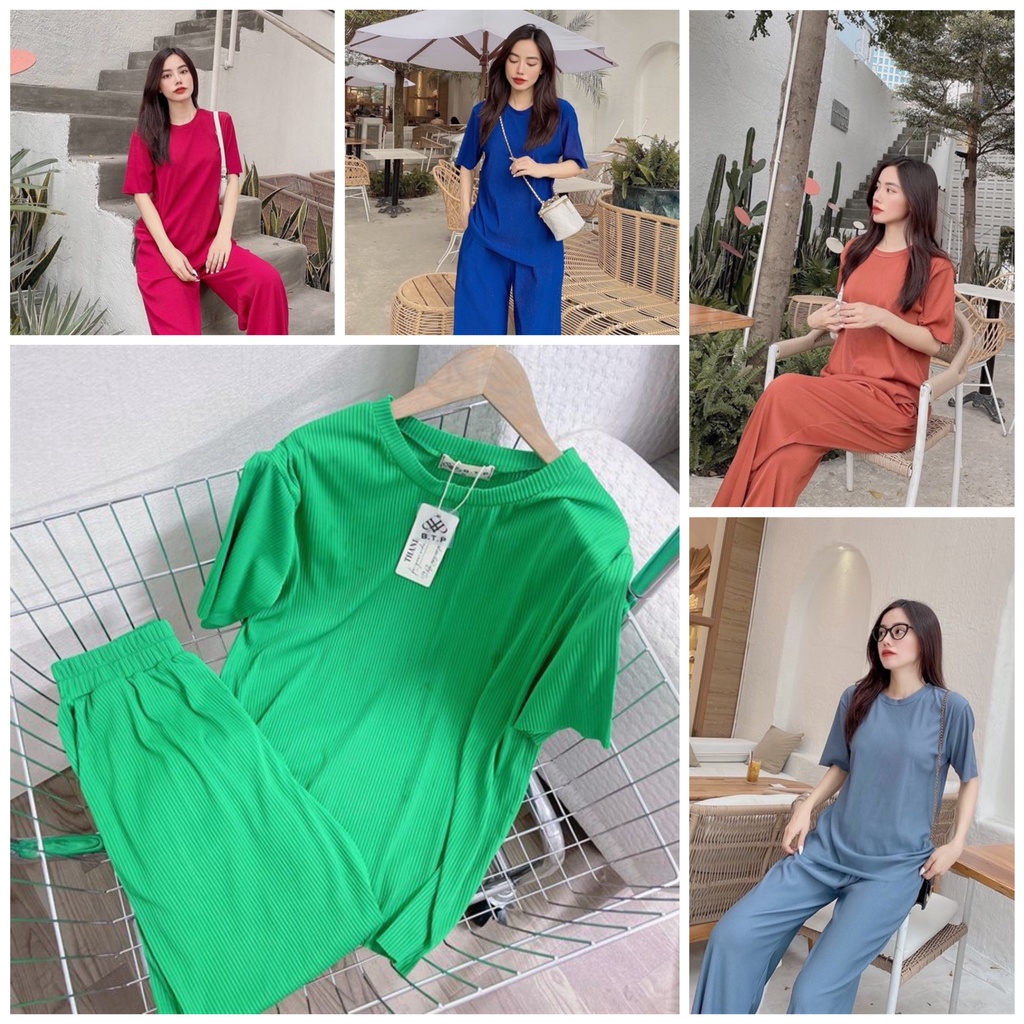 SET QUẦN DÀI DẬP LI MỚI 2