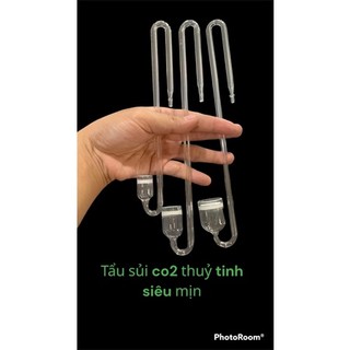 Tẩu sủi CO2 thuỷ tinh siêu mịn
