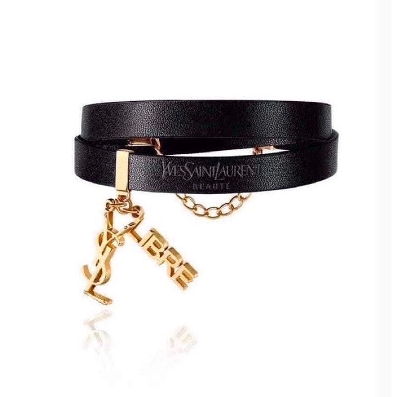 ☀️VÒNG TAY/CHOKER YSL GIFT LIBRE'LEATHER BRACELET