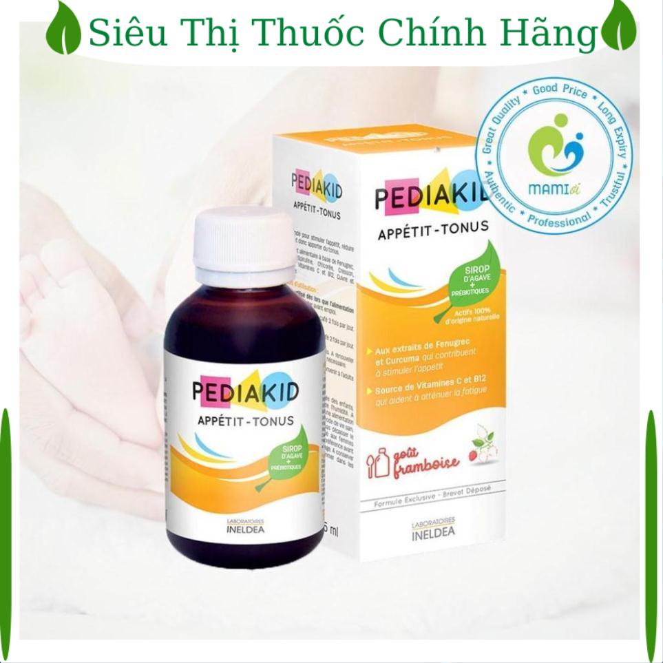Vitamin cho bé (125ml) giúp ăn ngon, giảm biếng ăn cho trẻ 6 tháng tuổi trở lên Pediakid Appétit Tonus, Pháp h h