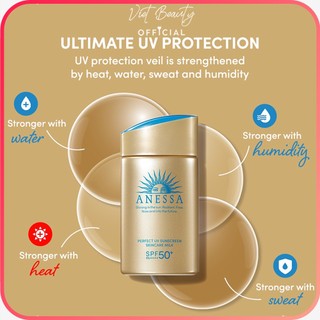(💥MẪU MỚI NHẤT 💥) Kem Chống Nắng Shisheido Anessa 60ml nhật bản