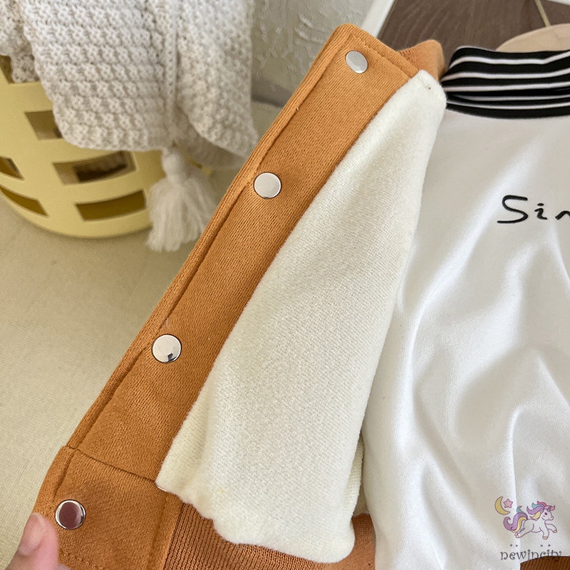 Áo Khoác Bóng Chày Phong Cách Hàn Quốc Cho Bé