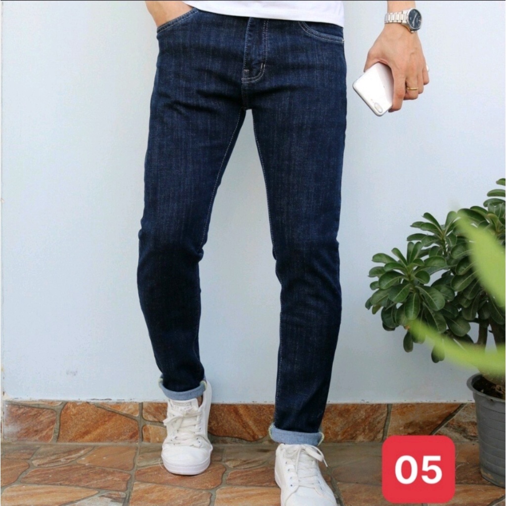 Quần jean nam đẹp co giãn BBR cao cấp phong cách soái ca