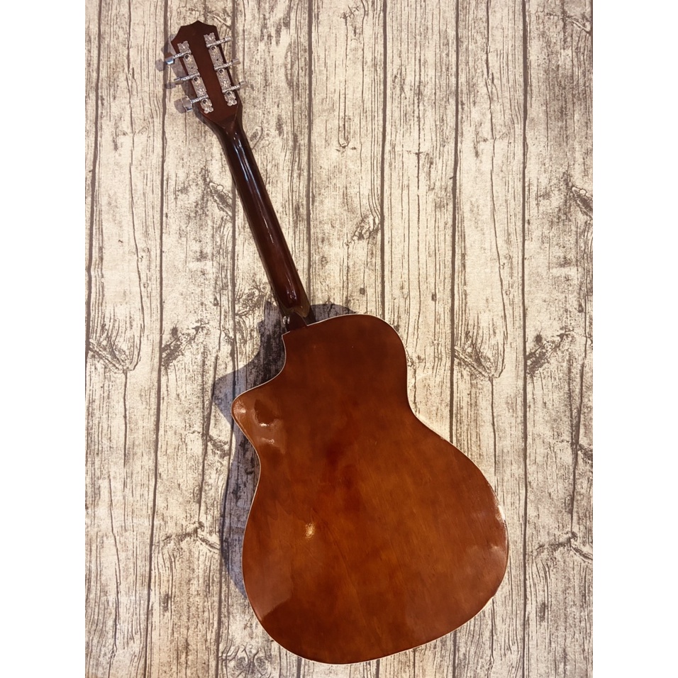 ĐÀN GUITAR CÓ TY,guitar acoustic ST-01-CB1 cho người mới tập chơi bảo hành 12 tháng