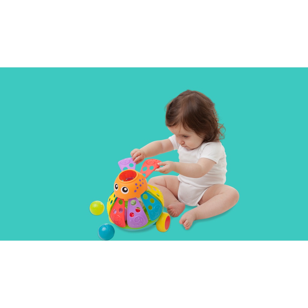 [Demo] Đồ chơi xe đẩy bóng bạch tuộc Playgro, cho bé 12-36 tháng