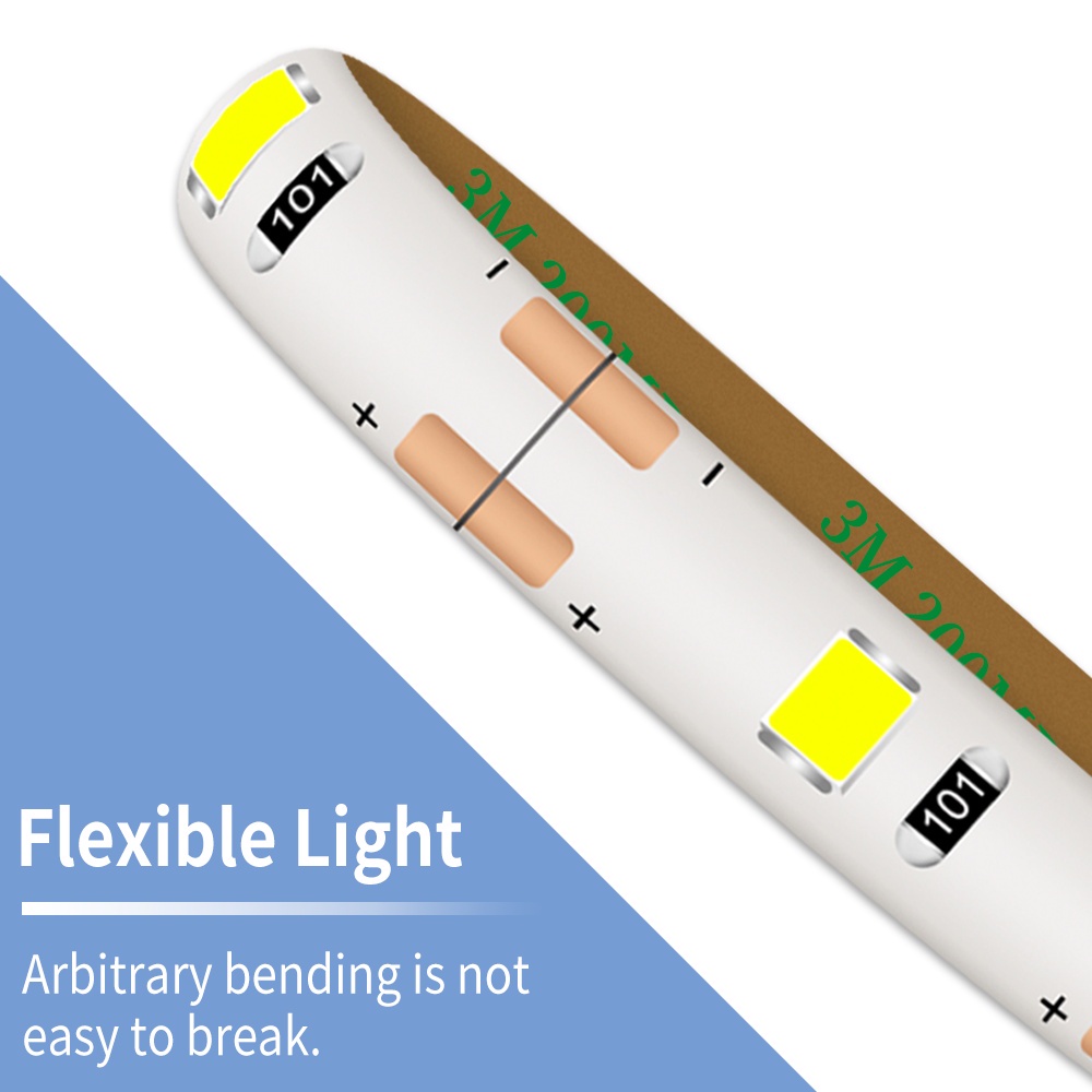 USB Cảm Ứng Thay Đổi Độ Sáng Vanity Gương Tạo Nên Ánh Sáng LED Bàn Trang Điểm Đèn 5V Phòng Tắm Chuỗi Ánh Sáng Trang Điểm Gương Dải 1/2/3/4/5M