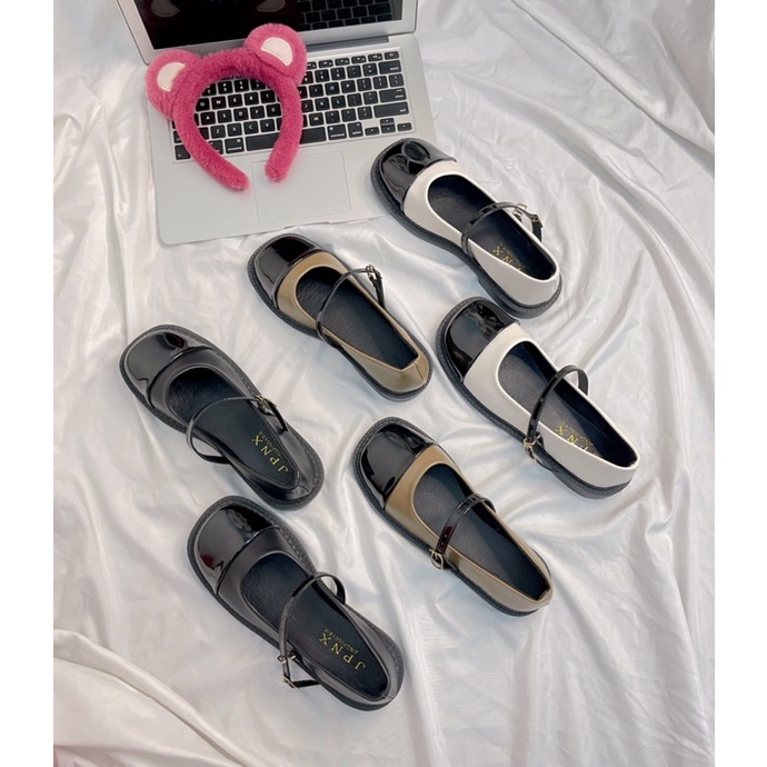 Giày Lolita đế bệt dễ phối đồ, giày búp bê xinh xinh xắn