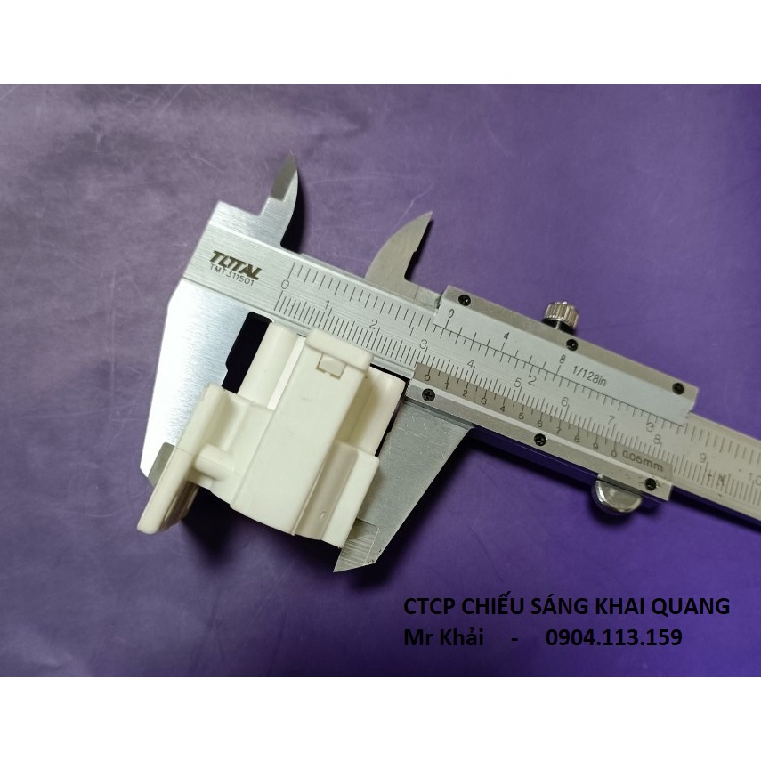 Đui đèn 4 chân 2G7 cho bóng chữ U Dulux S/E hoặc HNS S/E 7W, 9W, 11W