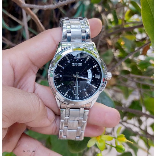 Đồng Hồ Nam SKMEI Chính Hãng Chống Nước Size 40mm Dây Kim Loại Bảo Hành 24 Tháng - Mã SKMEI 02