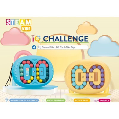 Đồ Chơi CHAMPION GAME Thử Thách Trí Tuệ Hạt Đậu Logic Vàng SK6655/YL