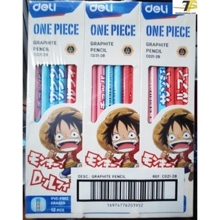 Bút chì 2b - one piece deli c021-2b