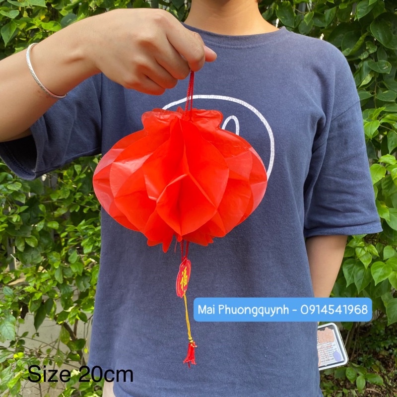 MVP2828 Set 10 đèn lồng đỏ mini treo trang trí Lễ Tết