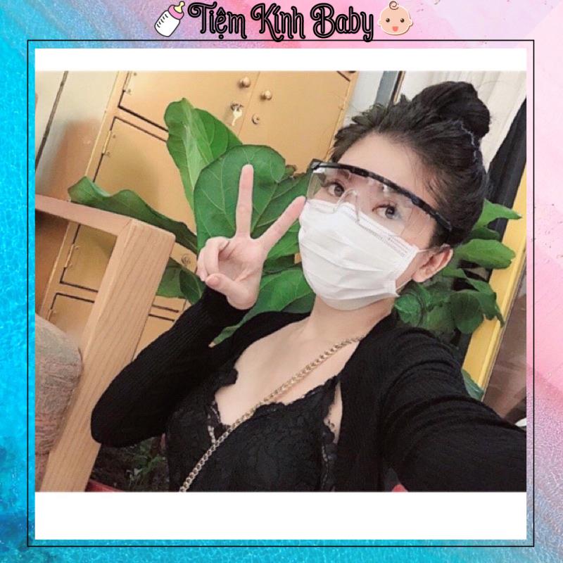 Kính bảo hộ y tế, kính chống giọt bắn kính đi đêm chống bụi thời trang nam nữ loại đẹp