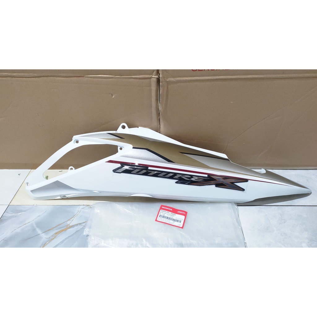 Bộ ốp sườn bên trái - ốp thân HONDA FUTURE X năm 2011 màu Trắng. *NHA96P* (64650KYL700ZA)