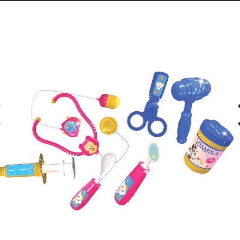 Xe đẩy siêu thị kèm bộ bác sỹ ko nhạc