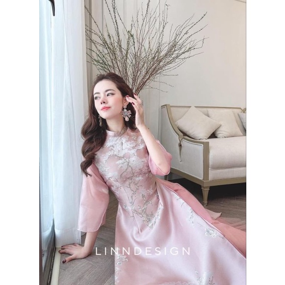 Áo dài tapta cao cấp đẹp sang chảnh hàng thiết kế cao cấp giá rẻ đẹp