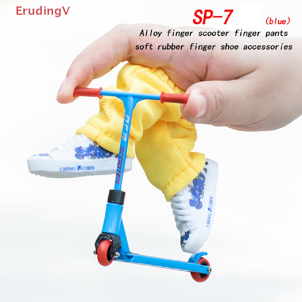 Bộ Ván Trượt Ngón Tay Mini Kèm Quần Và Giày Đồ Chơi Quà Tặng