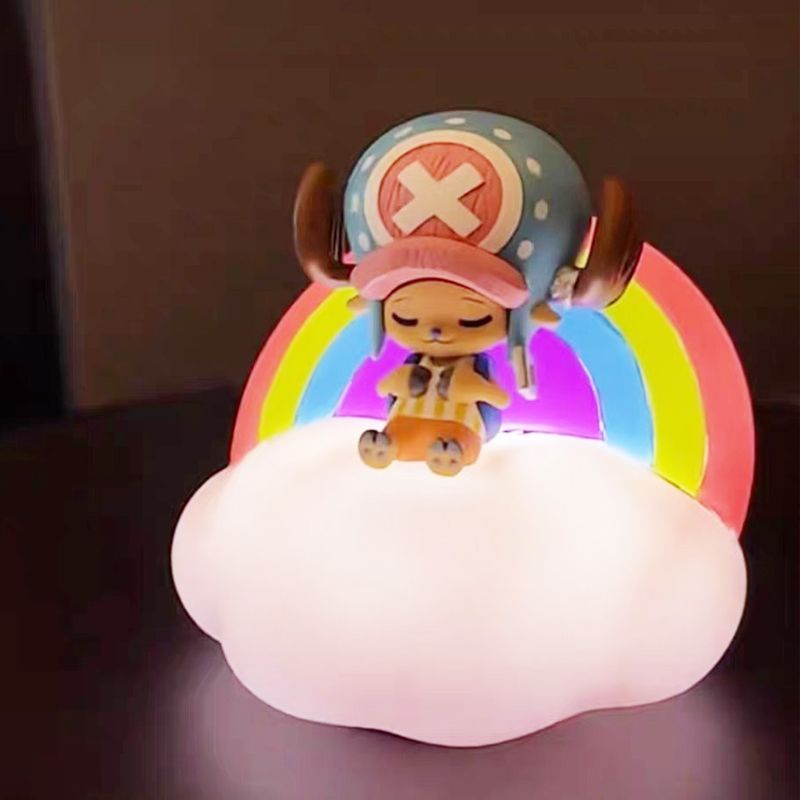 Mô hình One Piece - Team mũ rơm chính hãng có LED