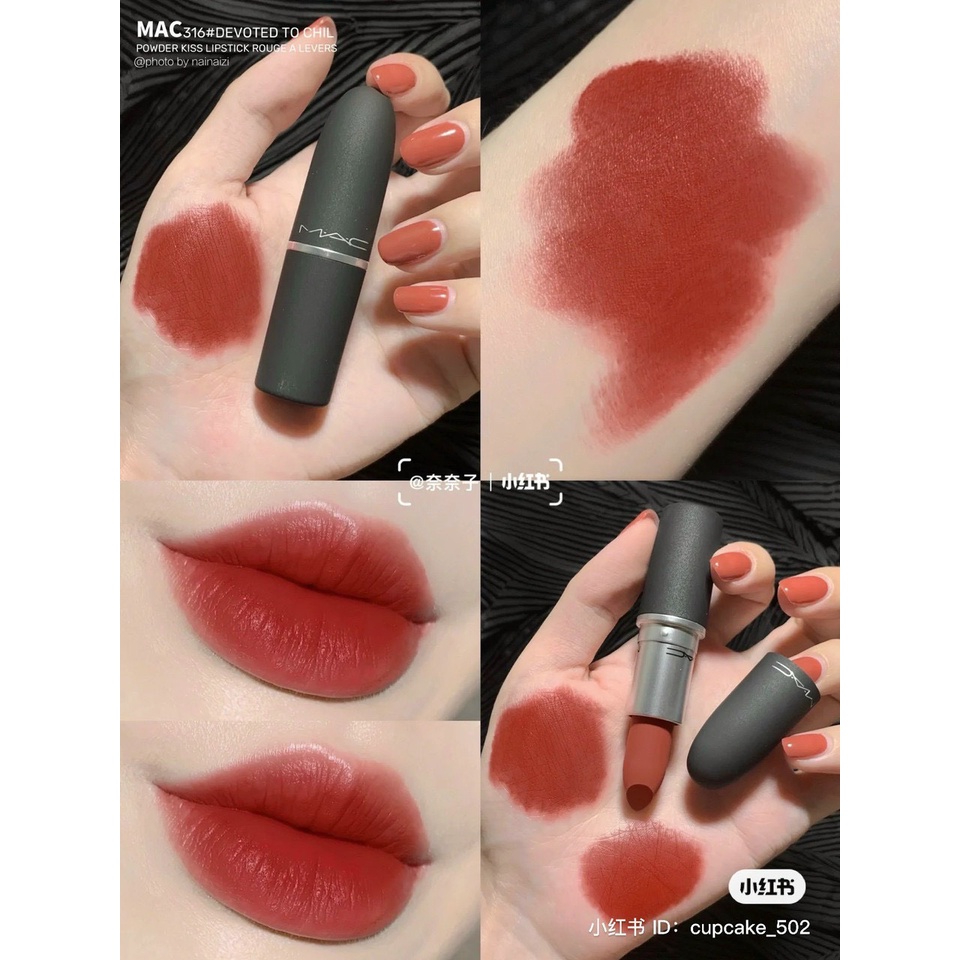 HÀNG CÔNG TY] Son Thỏi MAC Matte Lipstick M·A·C 3g Chính Hãng (Vỏ Nhám / Vỏ Thường) | Shopee Việt Nam