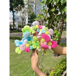 Hoa bất ngờ dễ thương, thân 30cm - gấu bông đình may