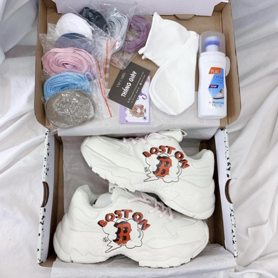 Giày 𝙈𝙇𝘽 Boston ,𝙈𝙇𝘽 NY Đế Nâu , Giày 𝙈𝙇𝘽 unisex Thể Thao Nam Nữ IN 3D Đế Độn 5CM bản đẹp FULL box bill