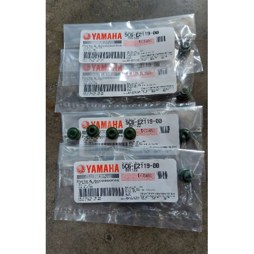 Phớt gis, phớt supap  xe sirius, Jupiter, Exciter các đời hàng thường  KF và zin new chính hãng YAMAHA