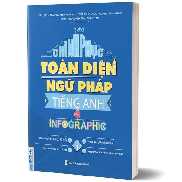 Sách - Chinh phục toàn diện Ngữ pháp tiếng Anh bằng Infographic - Tập 1