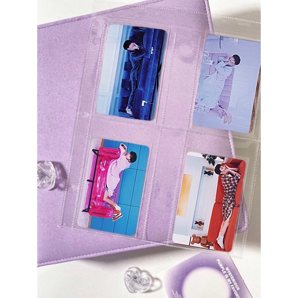 Card bo góc BTS BE Deluxe RM Jin Suga J-Hope Jimin V Taehyung Jungkook nằm xa