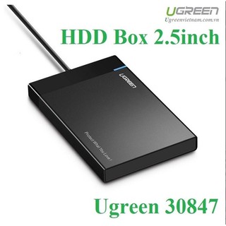 Hộp đựng ổ cứng 2,5 inch usb 3.0 ugreen 30847 chính hãng