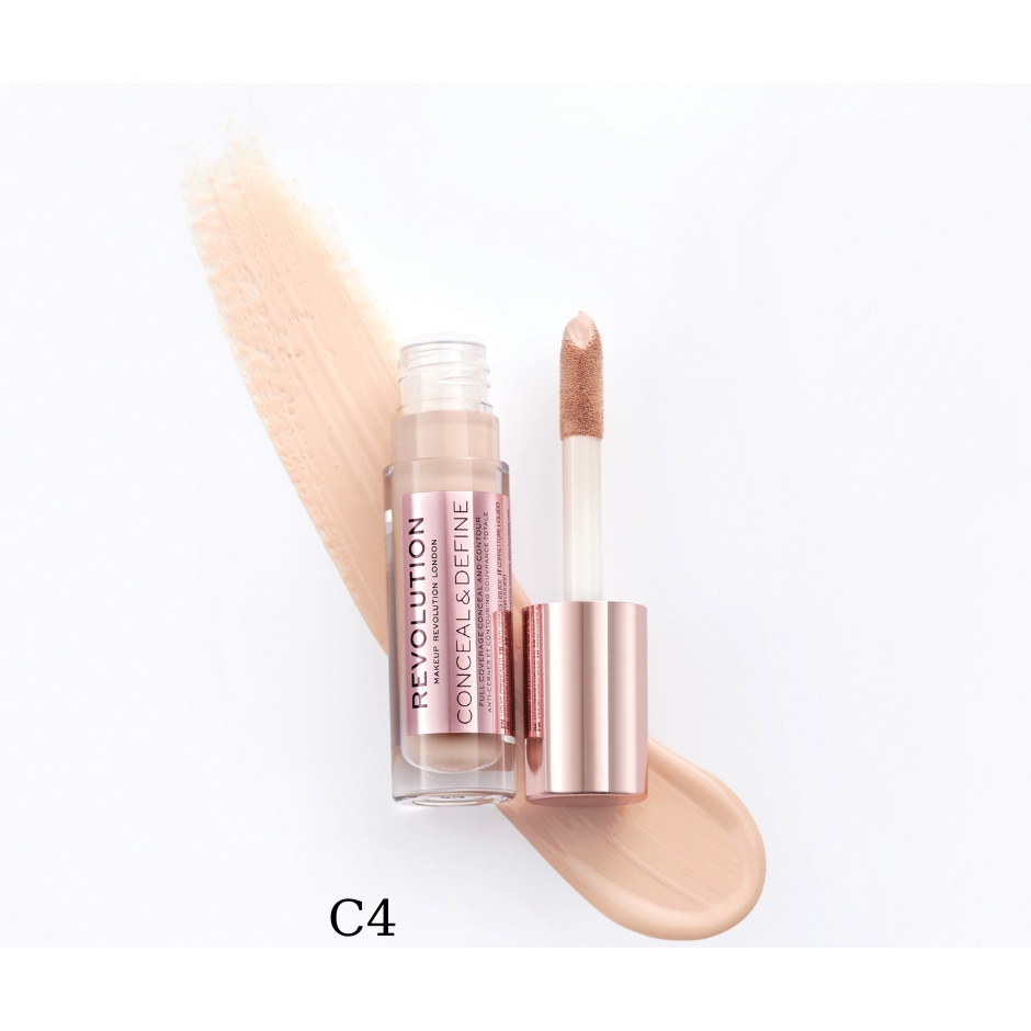 Kem che khuyết điểm _ Makeup Revolution London Conceal & Define  - 4g