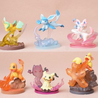 Mô hình, figure Pokemon cực đẹp, sắc nét, dễ thương + tặng 1 hình xăm dễ thương bất kỳ