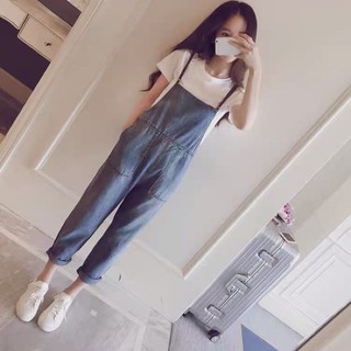 Yếm jean dáng baggy hàng QCCC phong cách Hàn Quốc trẻ trung