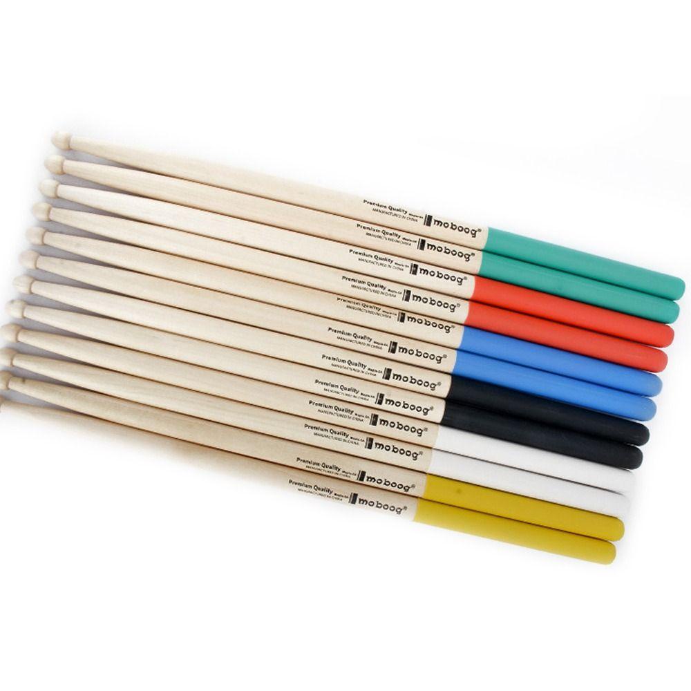 SUENIN 1 Cặp Dùi Trống Gỗ 406 * 14.8mm / 393 * 14.3mm Có Tay Cầm Chống Trượt 5A / 7A