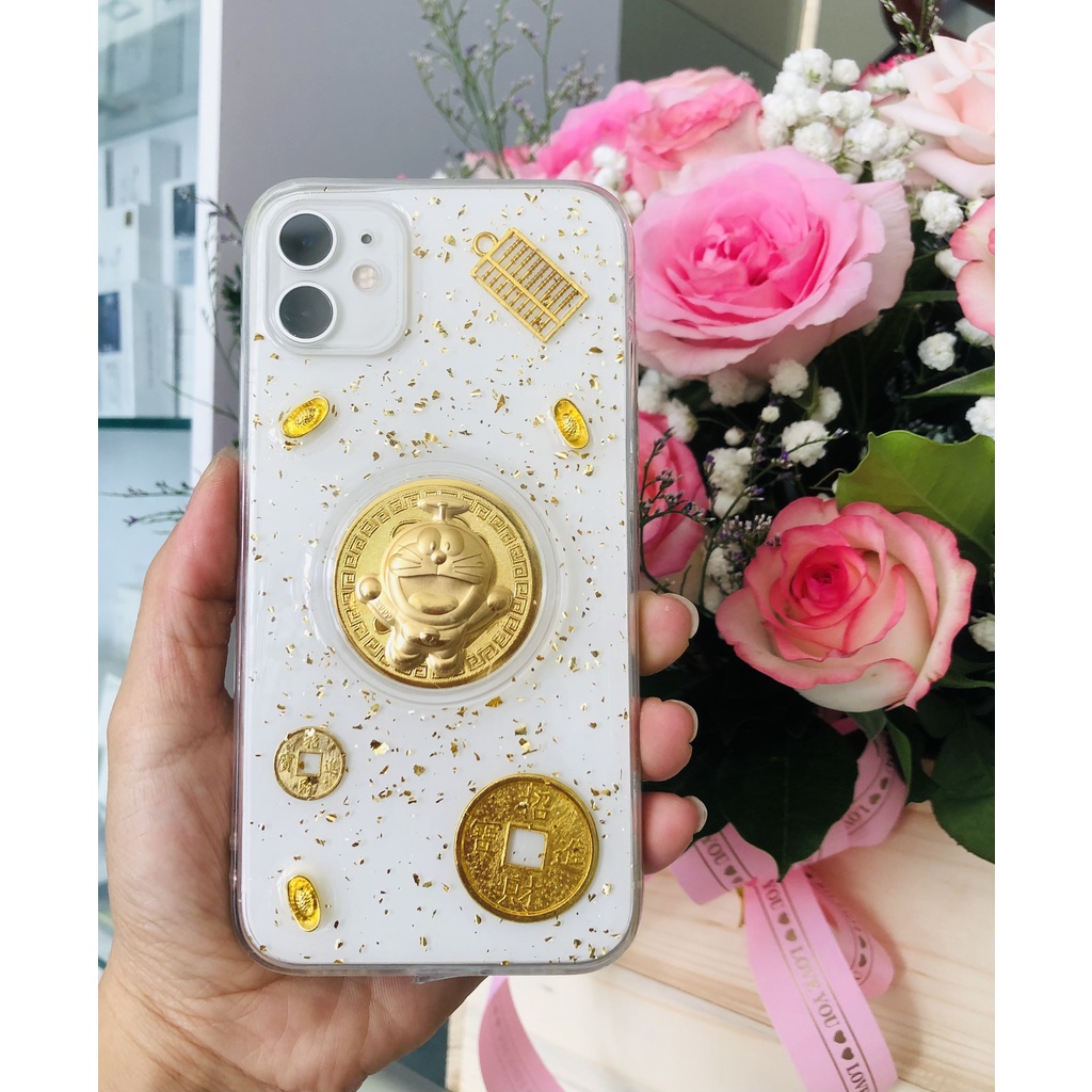 Ốp lưng Mèo Thần Tài may mắn rinh lộc cho 6P/7P/8P/X/XSMAX/11/11PROMAX/12 6.1/12PROMAX/13/13pro/13promax/14PRO/14PROMAX