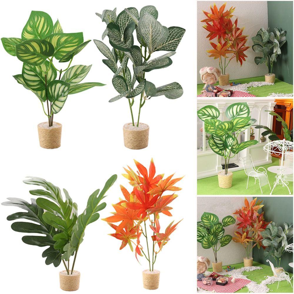 Đồ trang trí Chậu Cây Bonsai Mini Trang Trí Tiểu Cảnh