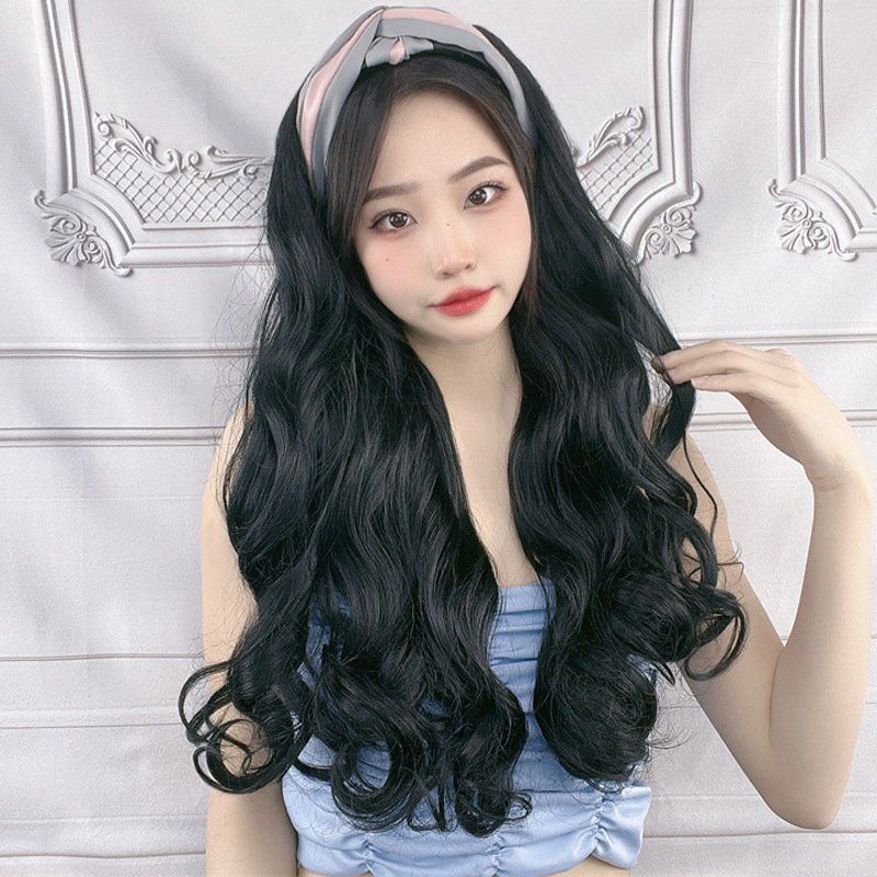 TÓC GIẢ NỬA ĐẦU CÀI BĂNG ĐÔ THỜI TRANG ND071