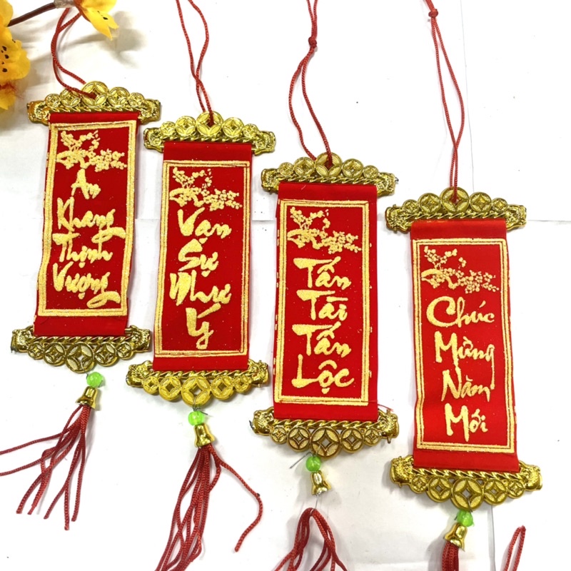 Combo 10 Dây Treo Đỏ May Mắn Siêu Đẹp
