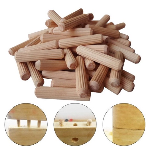 Chốt gỗ/ CHỐT GỖ GHÉP MỘNG (TÚI 0.5 kg)