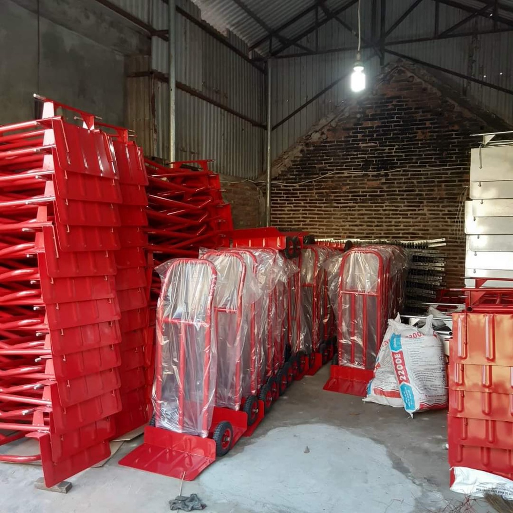 [ GIÁ XƯỞNG ] XE ĐẨY HÀNG 4 BÁNH TẢI TRỌNG 500KG - KÍCH THƯỚC 60X100CM - MITUHOME - DỄ DÀNG ĐẨY HÀNG GẤP GỌN